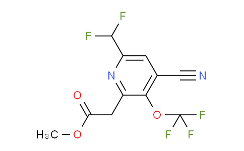 AM166682 | 1806718-65-9 | Methyl 4-cyano-6-(difluoromethyl)-3-(trifluoromethoxy)pyridine-2-acetate