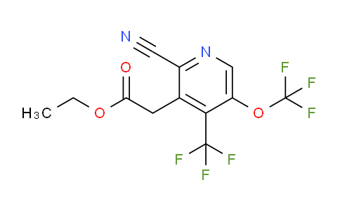 AM166684 | 1805924-31-5 | Ethyl 2-cyano-5-(trifluoromethoxy)-4-(trifluoromethyl)pyridine-3-acetate