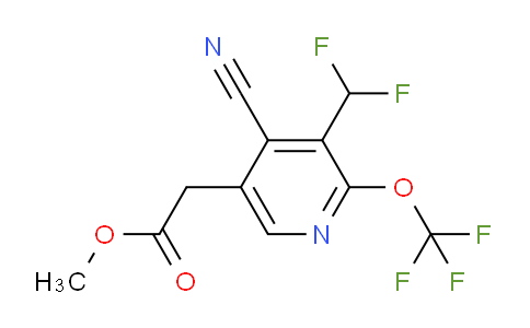 AM166686 | 1804739-79-4 | Methyl 4-cyano-3-(difluoromethyl)-2-(trifluoromethoxy)pyridine-5-acetate