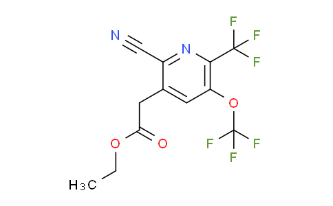 AM166688 | 1806254-23-8 | Ethyl 2-cyano-5-(trifluoromethoxy)-6-(trifluoromethyl)pyridine-3-acetate