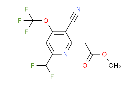 AM166691 | 1804311-46-3 | Methyl 3-cyano-6-(difluoromethyl)-4-(trifluoromethoxy)pyridine-2-acetate