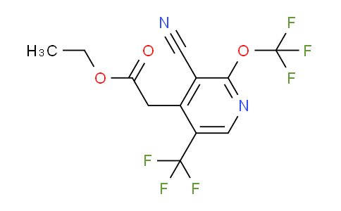 AM166696 | 1804314-01-9 | Ethyl 3-cyano-2-(trifluoromethoxy)-5-(trifluoromethyl)pyridine-4-acetate