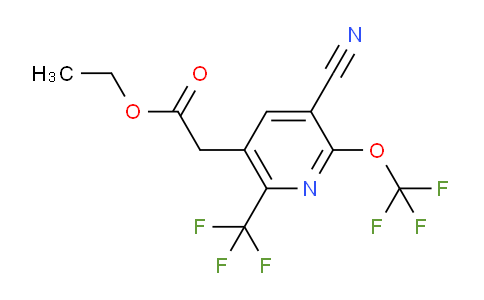 AM166698 | 1804814-64-9 | Ethyl 3-cyano-2-(trifluoromethoxy)-6-(trifluoromethyl)pyridine-5-acetate