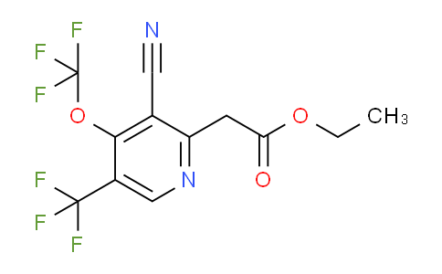 AM166700 | 1804314-09-7 | Ethyl 3-cyano-4-(trifluoromethoxy)-5-(trifluoromethyl)pyridine-2-acetate
