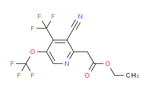 AM166702 | 1803676-39-2 | Ethyl 3-cyano-5-(trifluoromethoxy)-4-(trifluoromethyl)pyridine-2-acetate