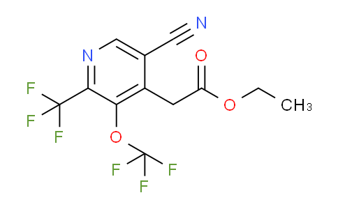 AM166705 | 1804807-61-1 | Ethyl 5-cyano-3-(trifluoromethoxy)-2-(trifluoromethyl)pyridine-4-acetate