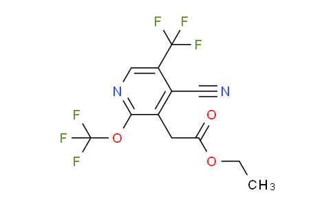 AM166708 | 1804780-53-7 | Ethyl 4-cyano-2-(trifluoromethoxy)-5-(trifluoromethyl)pyridine-3-acetate