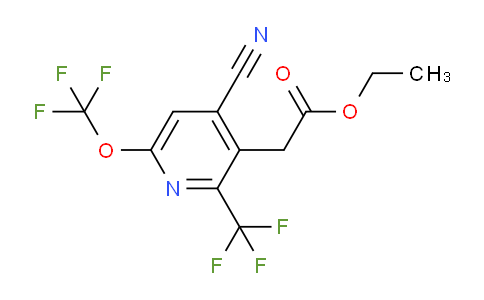 AM166712 | 1804314-20-2 | Ethyl 4-cyano-6-(trifluoromethoxy)-2-(trifluoromethyl)pyridine-3-acetate