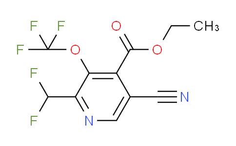 AM166713 | 1804809-10-6 | Ethyl 5-cyano-2-(difluoromethyl)-3-(trifluoromethoxy)pyridine-4-carboxylate