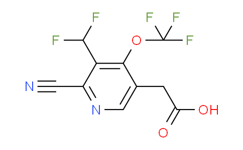 AM166715 | 1806190-33-9 | 2-Cyano-3-(difluoromethyl)-4-(trifluoromethoxy)pyridine-5-acetic acid
