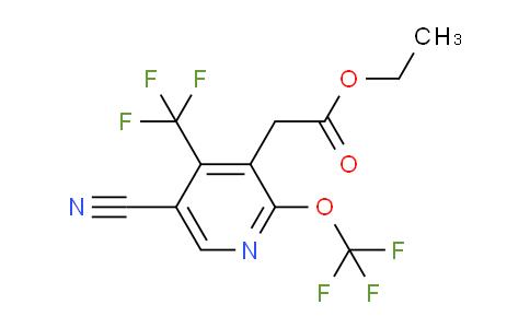 AM166717 | 1804780-66-2 | Ethyl 5-cyano-2-(trifluoromethoxy)-4-(trifluoromethyl)pyridine-3-acetate