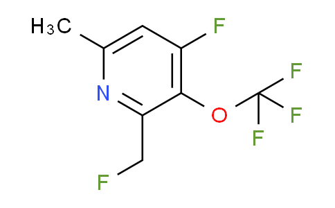 AM166719 | 1804329-14-3 | 4-Fluoro-2-(fluoromethyl)-6-methyl-3-(trifluoromethoxy)pyridine