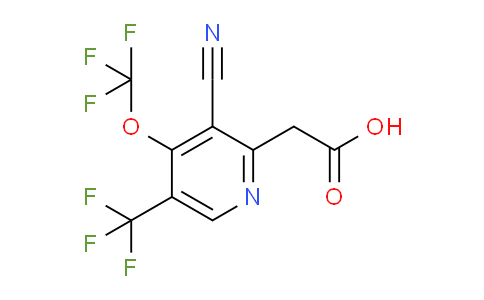 AM166724 | 1804298-73-4 | 3-Cyano-4-(trifluoromethoxy)-5-(trifluoromethyl)pyridine-2-acetic acid