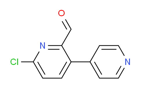 AM16673 | 1227599-59-8 | 6-Chloro-3-(pyridin-4-yl)picolinaldehyde
