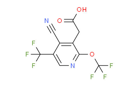 AM166732 | 1803667-29-9 | 4-Cyano-2-(trifluoromethoxy)-5-(trifluoromethyl)pyridine-3-acetic acid