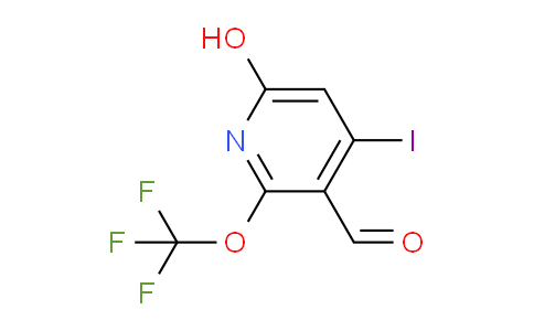 6-Hydroxy-4-iodo-2-(trifluoromethoxy)pyridine-3-carboxaldehyde