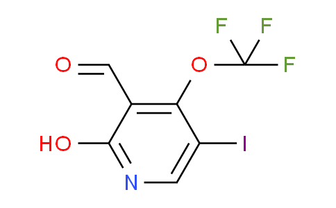 2-Hydroxy-5-iodo-4-(trifluoromethoxy)pyridine-3-carboxaldehyde