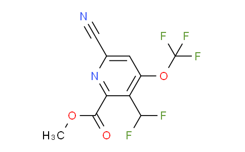 AM166748 | 1806721-27-6 | Methyl 6-cyano-3-(difluoromethyl)-4-(trifluoromethoxy)pyridine-2-carboxylate
