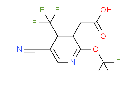 AM166753 | 1804735-99-6 | 5-Cyano-2-(trifluoromethoxy)-4-(trifluoromethyl)pyridine-3-acetic acid