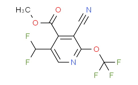 AM166757 | 1804782-28-2 | Methyl 3-cyano-5-(difluoromethyl)-2-(trifluoromethoxy)pyridine-4-carboxylate