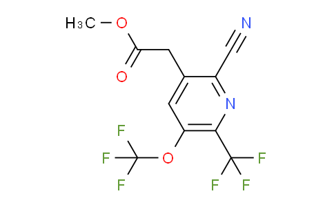 AM166765 | 1806189-23-0 | Methyl 2-cyano-5-(trifluoromethoxy)-6-(trifluoromethyl)pyridine-3-acetate