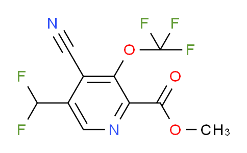 AM166766 | 1806721-53-8 | Methyl 4-cyano-5-(difluoromethyl)-3-(trifluoromethoxy)pyridine-2-carboxylate