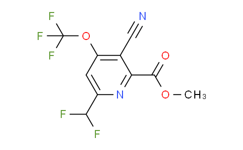 AM166768 | 1804737-58-3 | Methyl 3-cyano-6-(difluoromethyl)-4-(trifluoromethoxy)pyridine-2-carboxylate