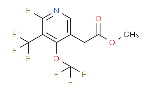 AM166770 | 1804621-71-3 | Methyl 2-fluoro-4-(trifluoromethoxy)-3-(trifluoromethyl)pyridine-5-acetate