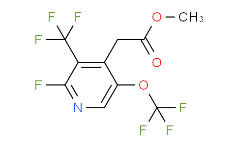 AM166774 | 1804680-94-1 | Methyl 2-fluoro-5-(trifluoromethoxy)-3-(trifluoromethyl)pyridine-4-acetate
