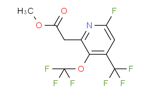 AM166776 | 1804621-92-8 | Methyl 6-fluoro-3-(trifluoromethoxy)-4-(trifluoromethyl)pyridine-2-acetate