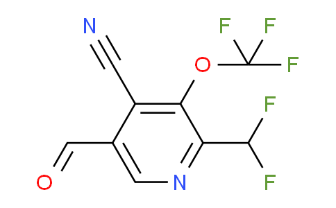 AM166777 | 1804791-27-2 | 4-Cyano-2-(difluoromethyl)-3-(trifluoromethoxy)pyridine-5-carboxaldehyde