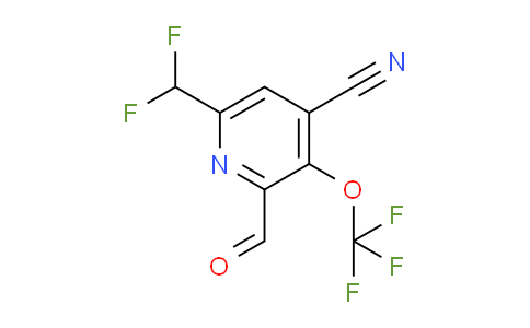 AM166780 | 1804315-44-3 | 4-Cyano-6-(difluoromethyl)-3-(trifluoromethoxy)pyridine-2-carboxaldehyde
