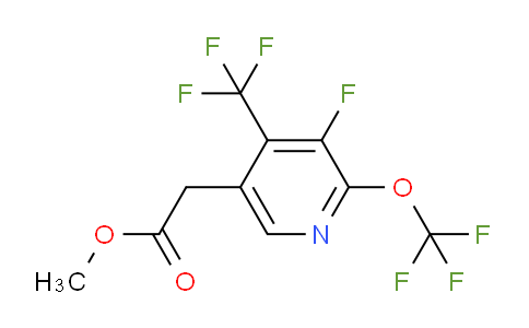 AM166784 | 1806743-36-1 | Methyl 3-fluoro-2-(trifluoromethoxy)-4-(trifluoromethyl)pyridine-5-acetate