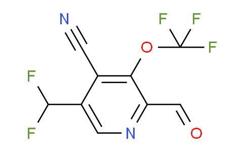 AM166785 | 1806189-93-4 | 4-Cyano-5-(difluoromethyl)-3-(trifluoromethoxy)pyridine-2-carboxaldehyde