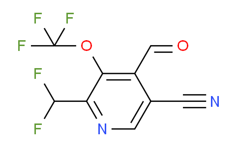 AM166788 | 1804781-27-8 | 5-Cyano-2-(difluoromethyl)-3-(trifluoromethoxy)pyridine-4-carboxaldehyde