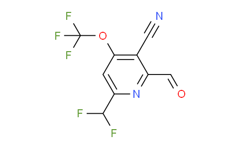 AM166790 | 1804781-36-9 | 3-Cyano-6-(difluoromethyl)-4-(trifluoromethoxy)pyridine-2-carboxaldehyde