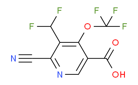AM166793 | 1803677-40-8 | 2-Cyano-3-(difluoromethyl)-4-(trifluoromethoxy)pyridine-5-carboxylic acid