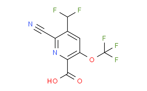 AM166794 | 1804781-47-2 | 2-Cyano-3-(difluoromethyl)-5-(trifluoromethoxy)pyridine-6-carboxylic acid