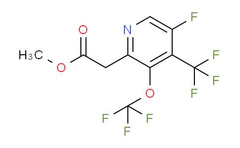 AM166795 | 1804768-92-0 | Methyl 5-fluoro-3-(trifluoromethoxy)-4-(trifluoromethyl)pyridine-2-acetate