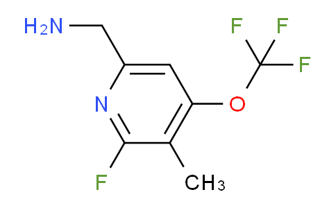 6-(Aminomethyl)-2-fluoro-3-methyl-4-(trifluoromethoxy)pyridine