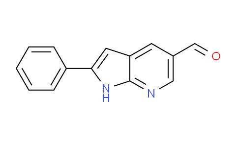 2-Phenyl-1H-pyrrolo[2,3-b]pyridine-5-carboxaldehyde