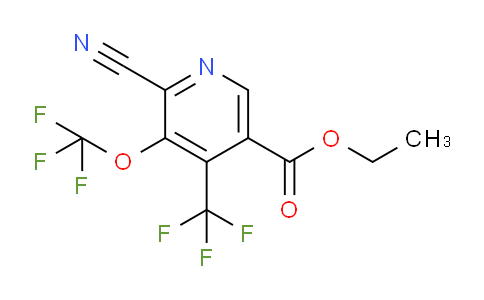AM166811 | 1805923-11-8 | Ethyl 2-cyano-3-(trifluoromethoxy)-4-(trifluoromethyl)pyridine-5-carboxylate