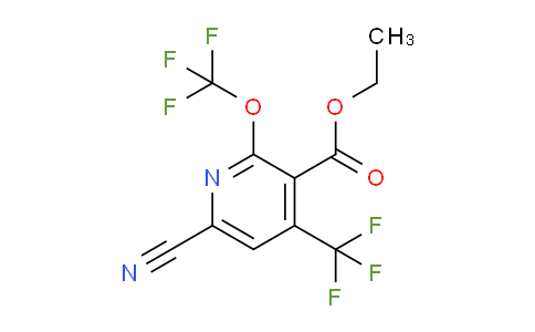 AM166821 | 1804737-10-7 | Ethyl 6-cyano-2-(trifluoromethoxy)-4-(trifluoromethyl)pyridine-3-carboxylate