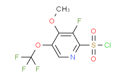 AM166822 | 1803700-36-8 | 3-Fluoro-4-methoxy-5-(trifluoromethoxy)pyridine-2-sulfonyl chloride