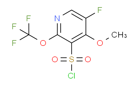 AM166826 | 1806720-28-4 | 5-Fluoro-4-methoxy-2-(trifluoromethoxy)pyridine-3-sulfonyl chloride