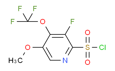 AM166828 | 1804746-53-9 | 3-Fluoro-5-methoxy-4-(trifluoromethoxy)pyridine-2-sulfonyl chloride