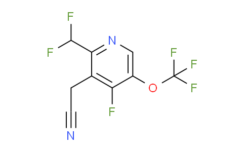 AM166829 | 1806196-81-5 | 2-(Difluoromethyl)-4-fluoro-5-(trifluoromethoxy)pyridine-3-acetonitrile