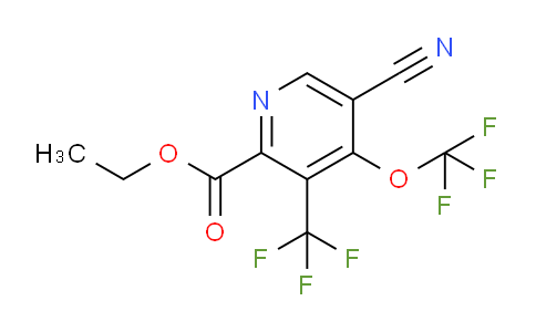 AM166830 | 1806188-79-3 | Ethyl 5-cyano-4-(trifluoromethoxy)-3-(trifluoromethyl)pyridine-2-carboxylate