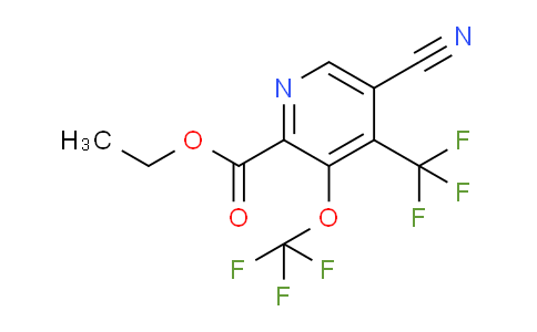 AM166835 | 1804450-91-6 | Ethyl 5-cyano-3-(trifluoromethoxy)-4-(trifluoromethyl)pyridine-2-carboxylate