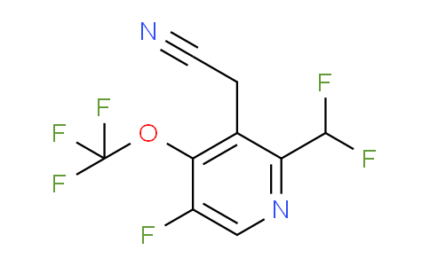 AM166838 | 1804761-52-1 | 2-(Difluoromethyl)-5-fluoro-4-(trifluoromethoxy)pyridine-3-acetonitrile